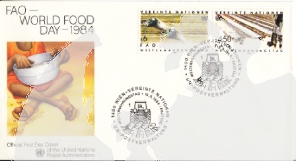 OSN Vídeň FDC 0039 / 0040 ● - 1984